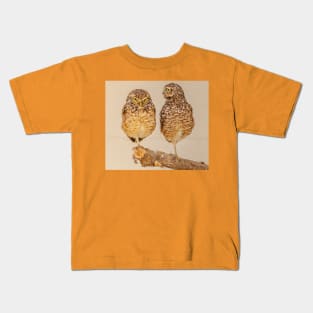 Burrowing owl athena cunnicularia Kids T-Shirt